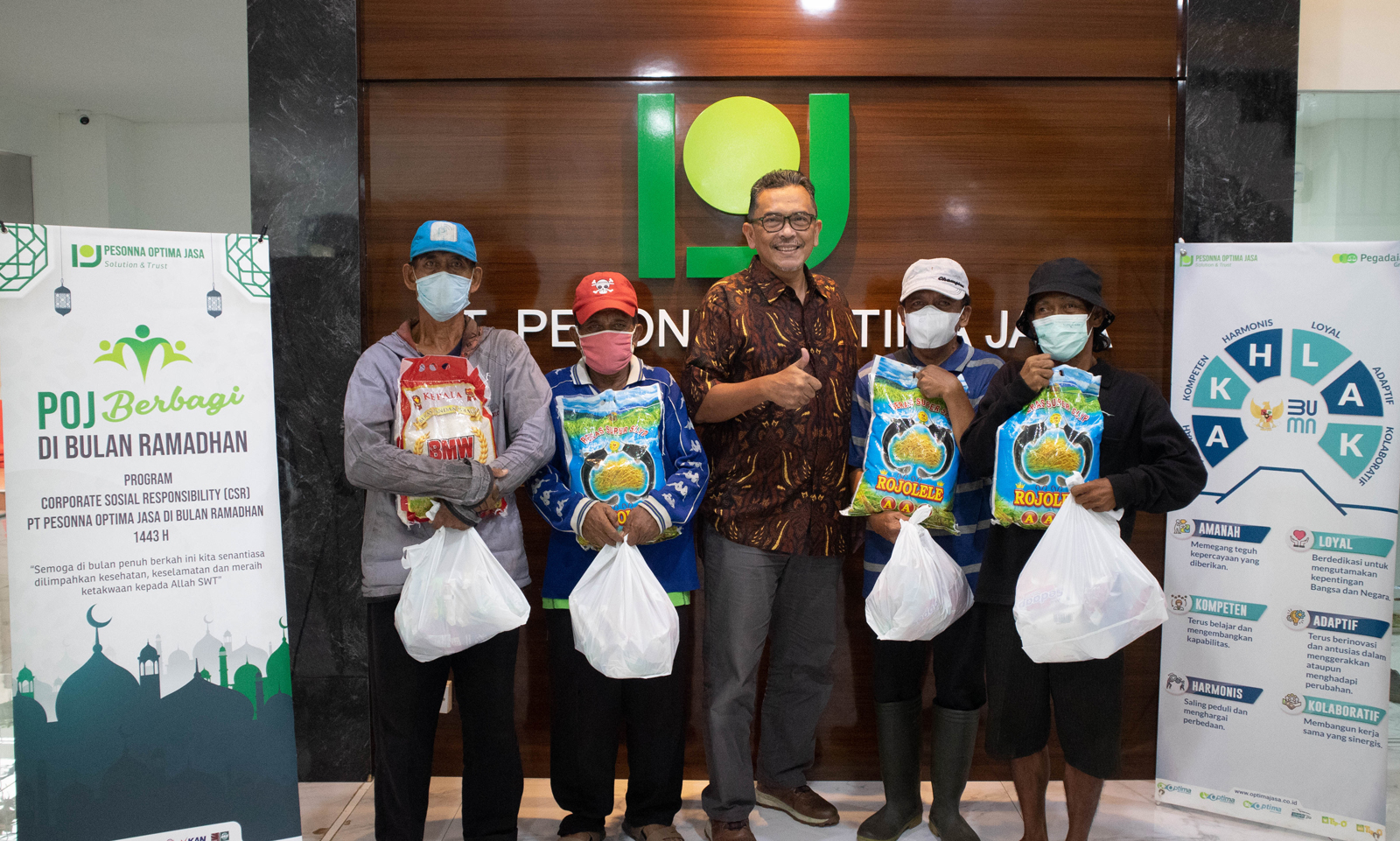 PT Pesonna Optima Jasa Distributes Thousands of Food Packages Across Indonesia