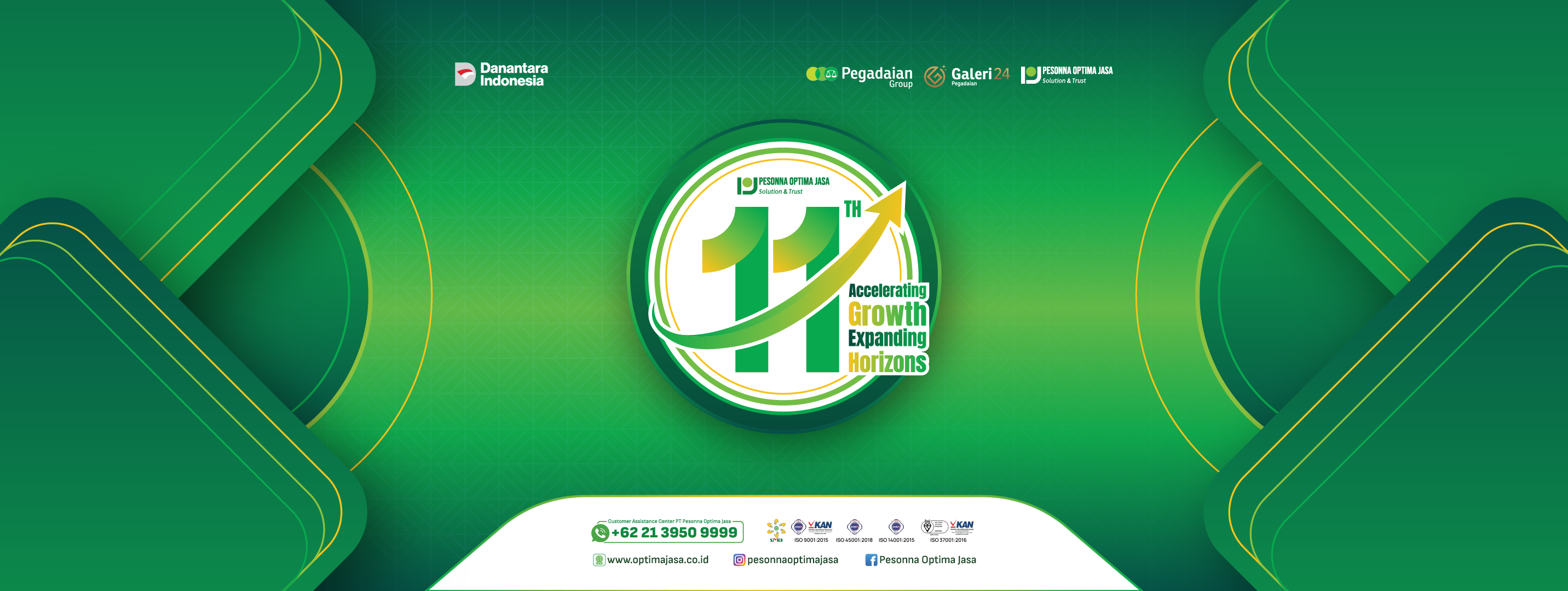 HUT KE-11 PT PESONNA OPTIMA JASA